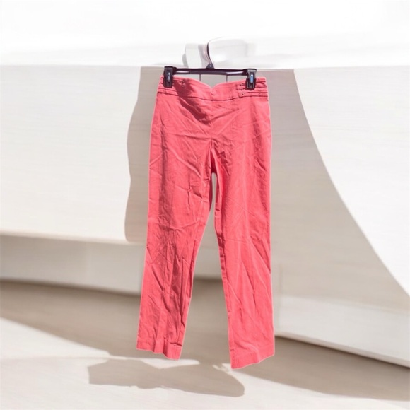 JM Collection Slim Leg Tummy Control Elastic Waist Bright Colored Petite RETRO - Picture 1 of 6